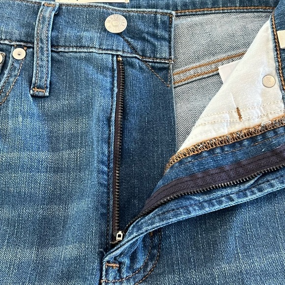 MADEWELL THE PERFECT VINTAGE CROP JEANS IN CLYMER WASH NWT WOMEN'S SIZE 24 - Picture 15 of 16